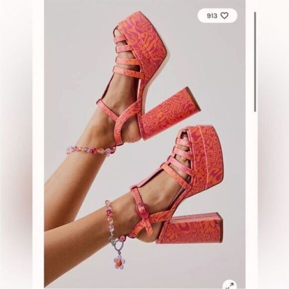 Free People x Circus NY Paddie Platform Heels US 8.5